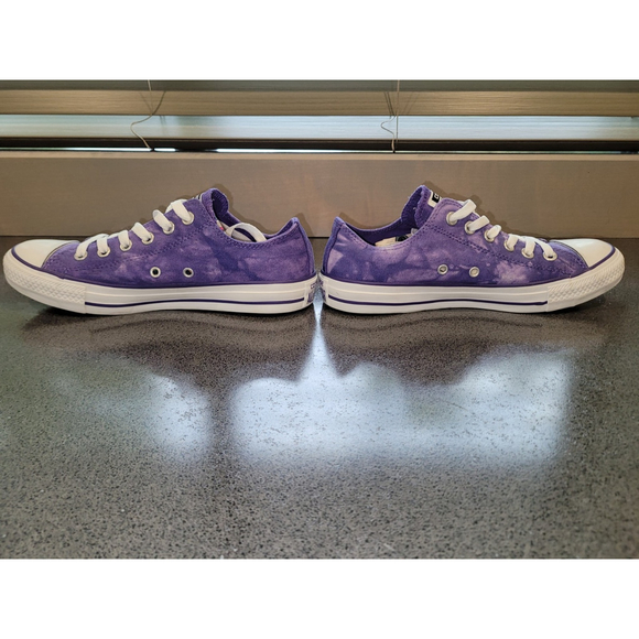 Unisex Purple Converse Chuck Taylor All Stars Shoes Size Men 6 Women Size 8 * - Picture 6 of 9